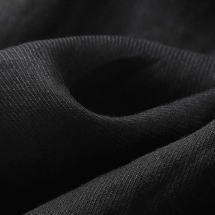 Buddha Stones Casual Embroidery Split Three Quarter Sleeve Cotton Linen Midi Dress - image 7