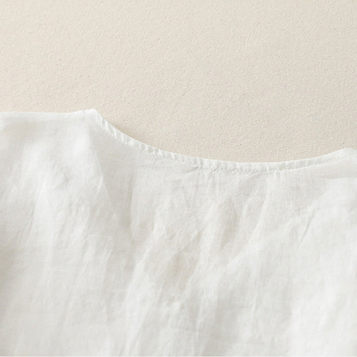 Buddha Stones Embroidery Button-down Women's Shirt - image 13