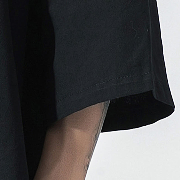 Buddha Stones Tang Suit Open Front Jacket Cotton Linen Men's Three Quarter Sleeve Kimono - image 13