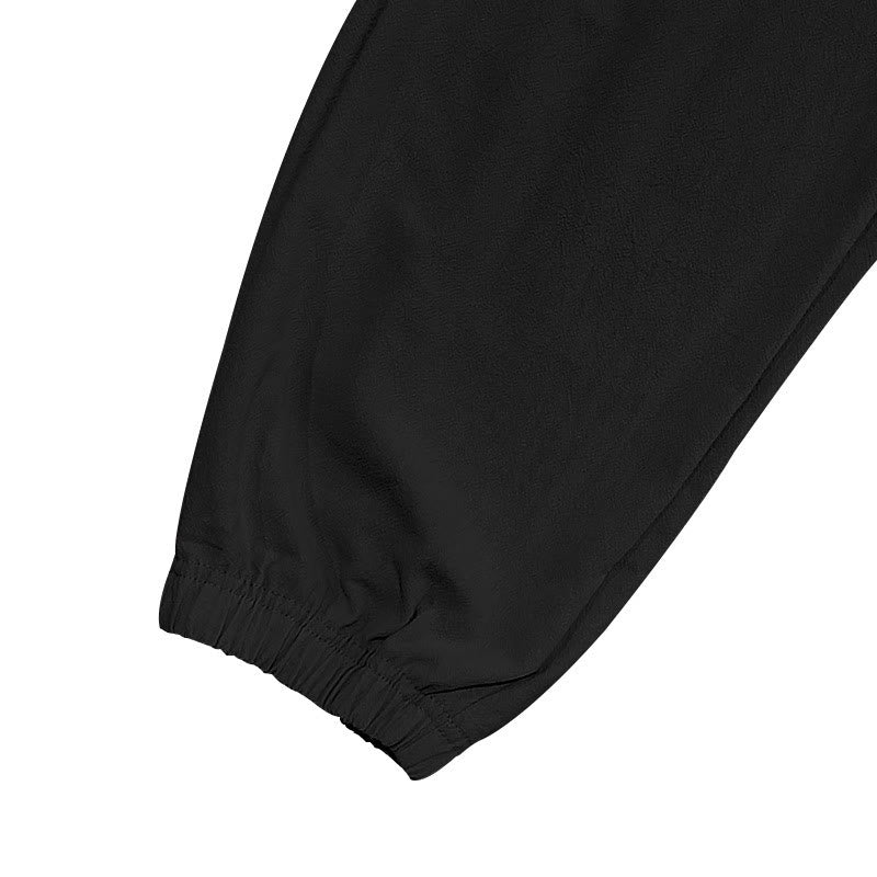 Buddha Stones Solid Color Linen Drawstring Men's Cargo Pants With Pockets - image 8