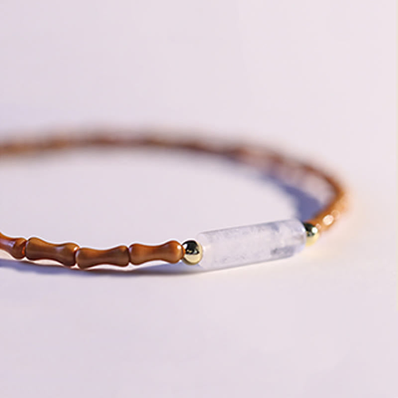 Buddha Stones Ultra-fine Olive Pit Peace Bracelet - image 20
