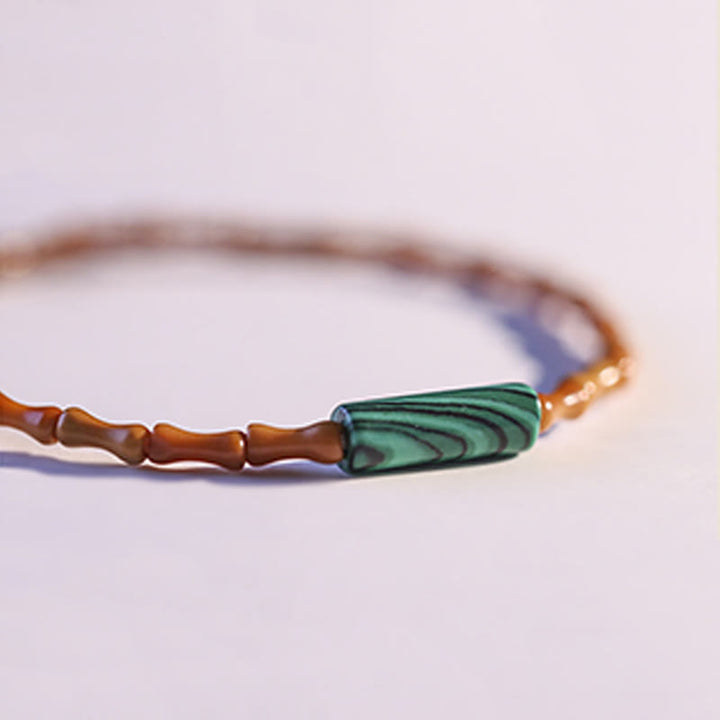 Buddha Stones Ultra-fine Olive Pit Peace Bracelet - image 10