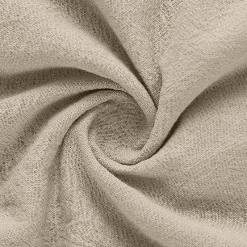 Buddha Stones Solid Summer Short Sleeve Half Buttons Linen Men's Shirt - image 16