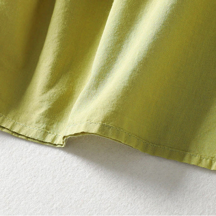 Buddha Stones Solid Color Lace-up Women's Wide Leg Pants - image 16