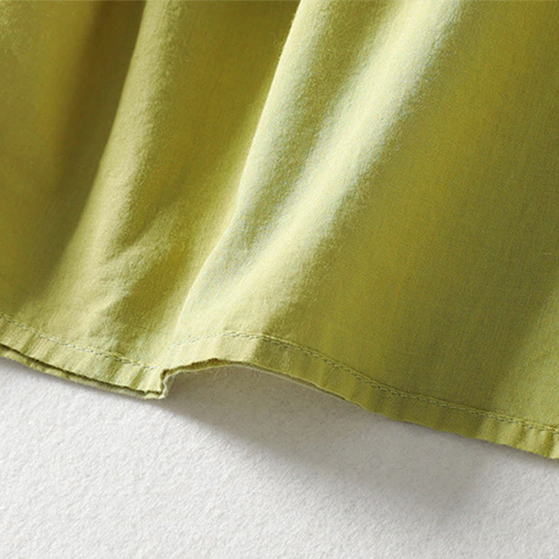 Buddha Stones Solid Color Lace-up Women's Wide Leg Pants - image 21