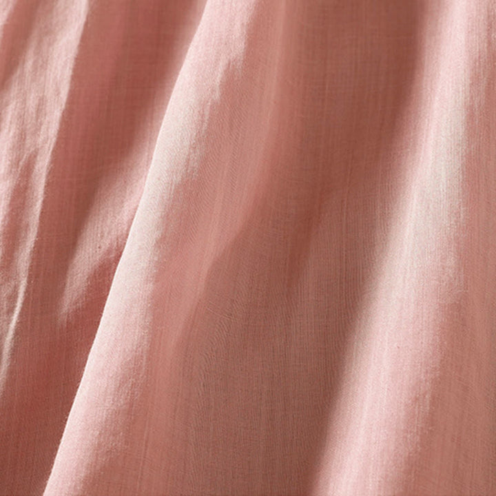 Buddha Stones Solid Color Lace-up Women's Wide Leg Pants - image 24