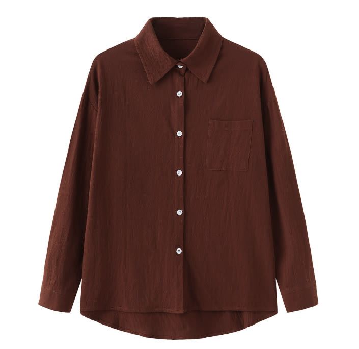 Buddha Stones 2Pcs Long Sleeve Shirt Top With Pockets Drawstring Pants Meditation Cotton Clothing Women's Set - image 38