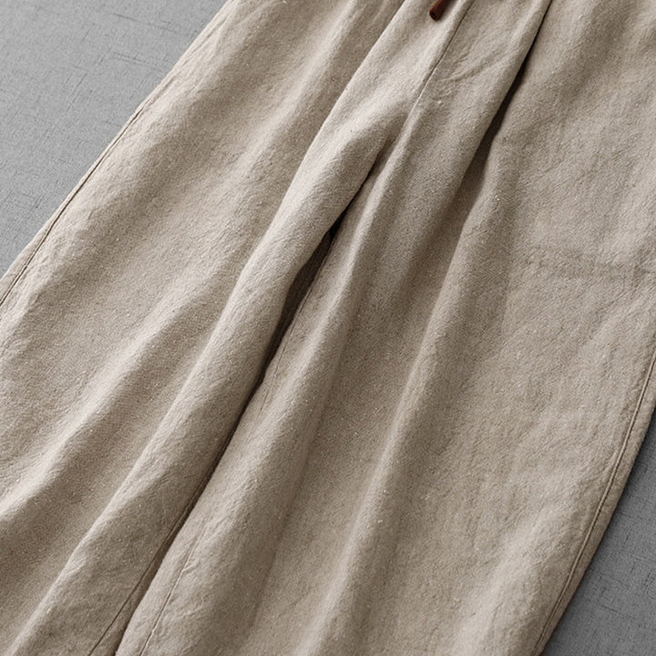 Buddha Stones Casual Daily Drawstring Simple Design Women's Pants With Pockets - image 10