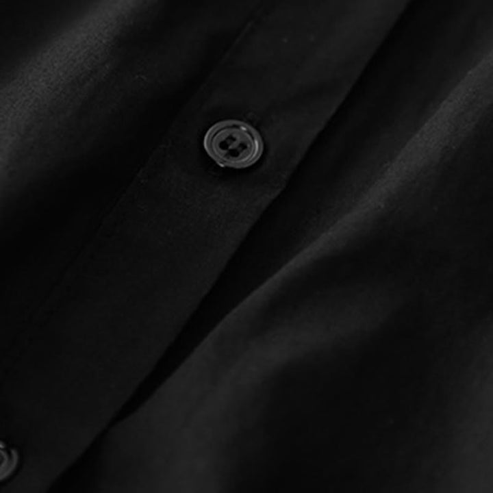 Buddha Stones Plain Stand Collar Women's Cotton Corduroy Jacket - image 6