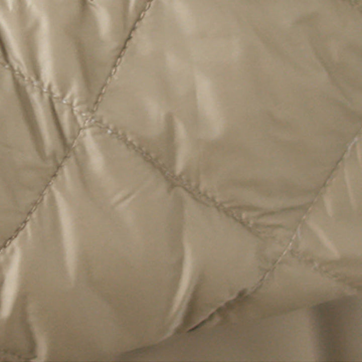 Buddha Stones Women's Fall Long Sleeve Diamond Quilted Design Cotton Thermal Jacket With Pockets - image 9