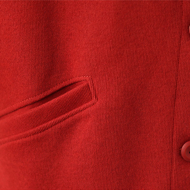 Buddha Stones Solid Color Women's Long Sleeve Jacket With Pockets - image 12