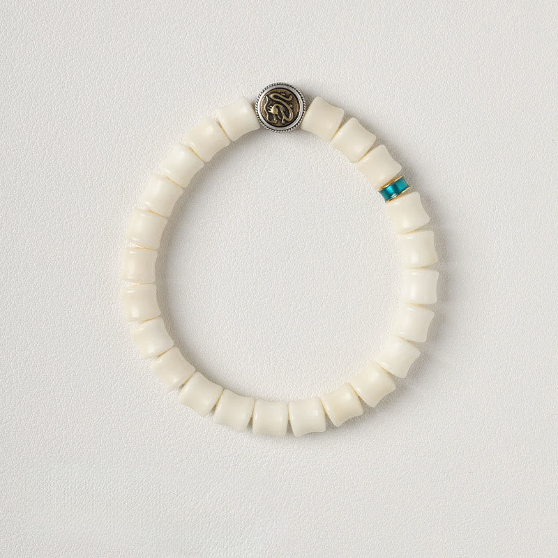 Buddha Stones Bodhi Seed Dragon Pattern Keep Away Evil Spirits Bracelet - image 1