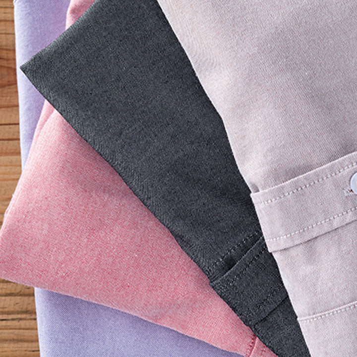 Buddha Stones Solid Color Long Sleeve Buttons Down Design Men Cotton Shirt Clothing - image 25