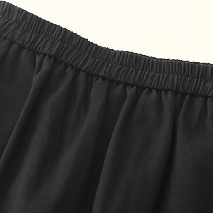 Buddha Stones Casual Snap Buttons Women's Cotton Polyester Pants With Pockets - image 10