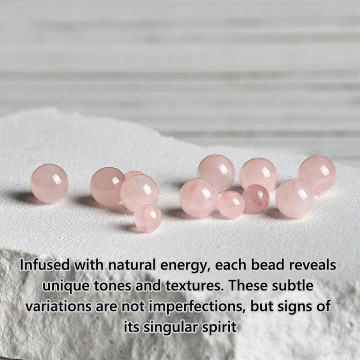 Buddha Stones 925 Sterling Silver Lotus Design Natural Pink Crystal Soothing Bracelet - image 14