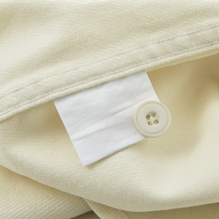 Buddha Stones Spring Commute Buttons Long Sleeve Shirt Men Cotton Clothing With Pockets - image 9