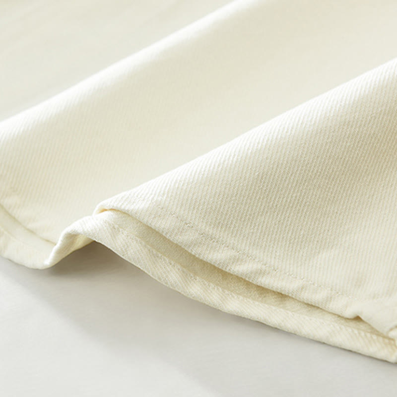 Buddha Stones Spring Commute Buttons Long Sleeve Shirt Men Cotton Clothing With Pockets - image 11