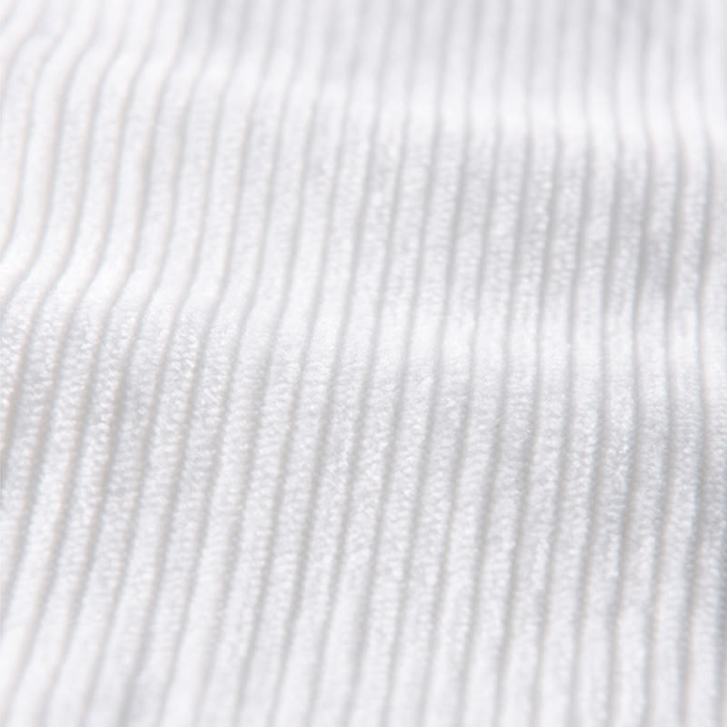 Buddha Stones Spring Plain Simple Buttons Design Corduroy Men's Long Sleeve Jacket With Pockets - image 7