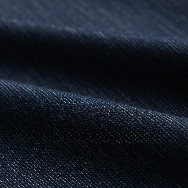 Buddha Stones Fall Pure Color Buttoned Detail Lapel Men's Long Sleeve Jacket - image 7