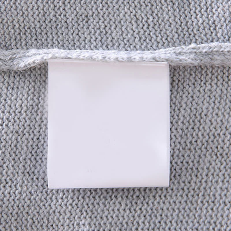 Buddha Stones Ribbed Solid Color Hem Design Men's Mock Neck Long Sleeve Pure Cotton Sweater - image 12