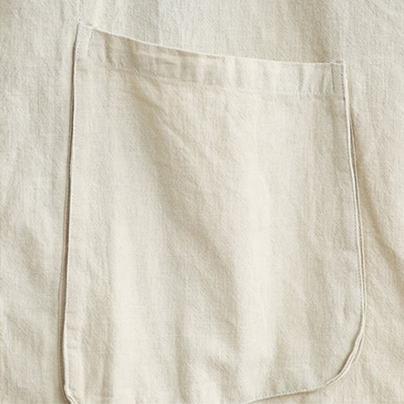 Buddha Stones Women's Long Sleeve Crew Neck Cotton Jacket With Pockets - image 8