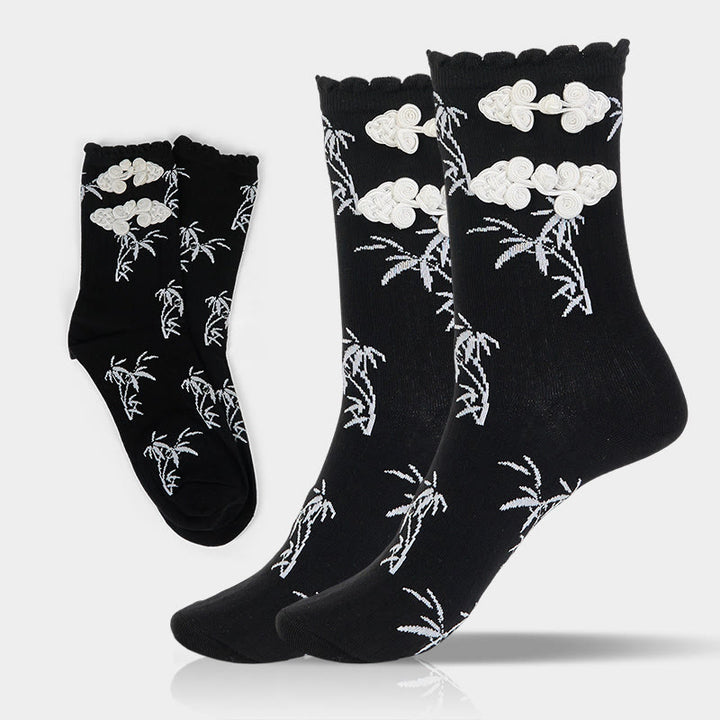 Buddha Stones "A New Beginning" Bamboo Micro Crew Women's Socks Includes Gift Message Card - image 1