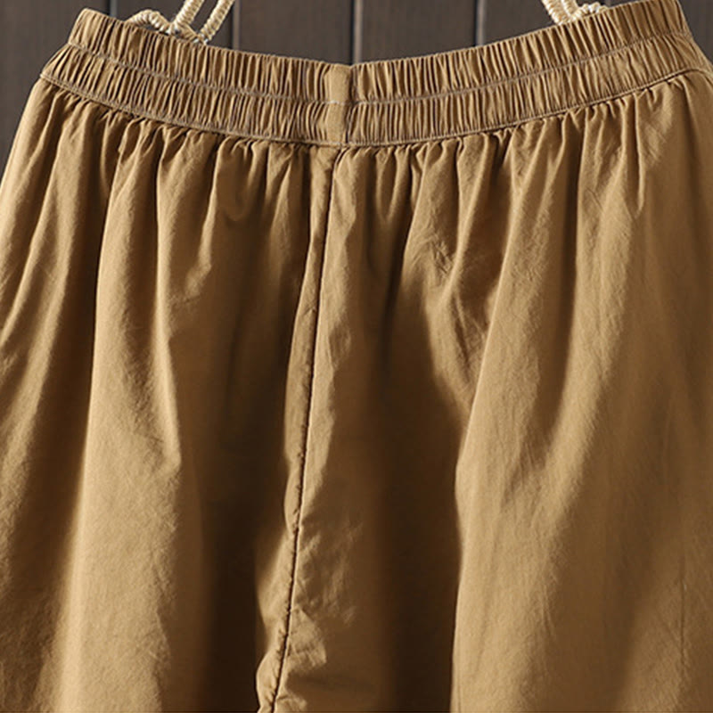 Buddha Stones Plain Warm Women's Harem Pants With Pockets - image 2