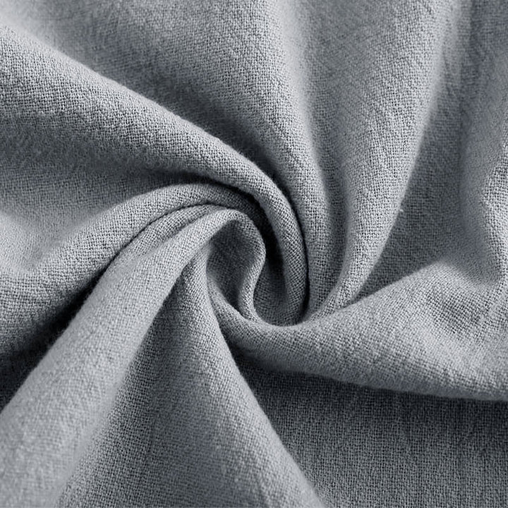 Buddha Stones 2Pcs Long Sleeve Shirt Top With Pockets Drawstring Pants Meditation Cotton Clothing Women's Set - image 53