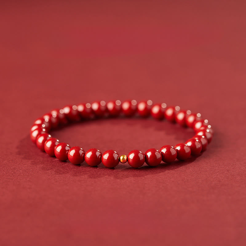 Buddha Stones "Wishing Protection and Energy" Cinnabar Bracelet Includes Gift Message Card - image 18
