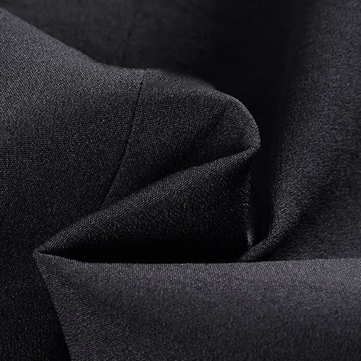 Buddha Stones Embroidery Dragon Frog-Button Desgin Long Sleeve Men's Jacket - image 9