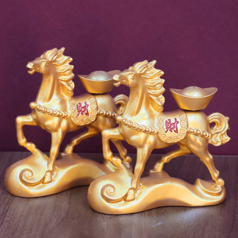 Buddha Stones "Wishing You Success and Good Fortune" Year of the Horse Decor Includes Gift Message Card - image 15