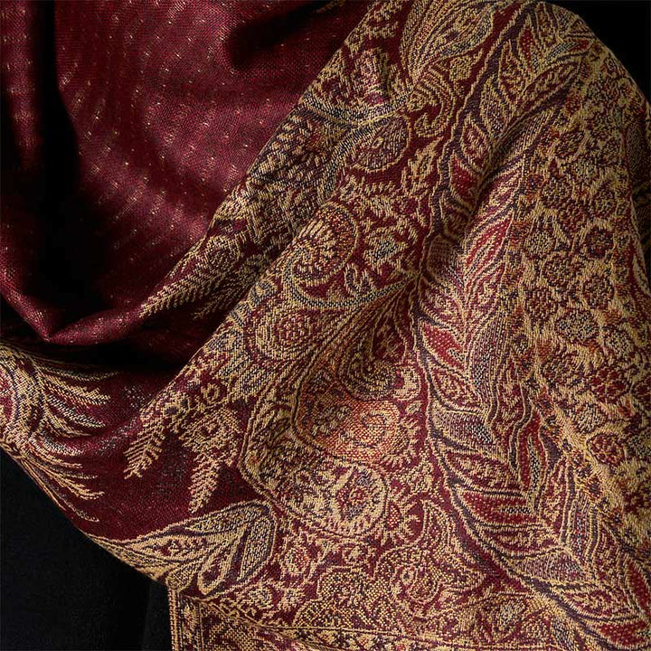 Buddha Stones Spring Long Leaves Flowers Pattern Tassel Soft Scarf Shawl - image 15