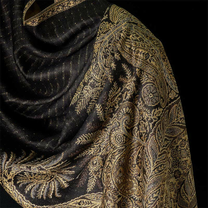 Buddha Stones Spring Long Leaves Flowers Pattern Tassel Soft Scarf Shawl - image 8