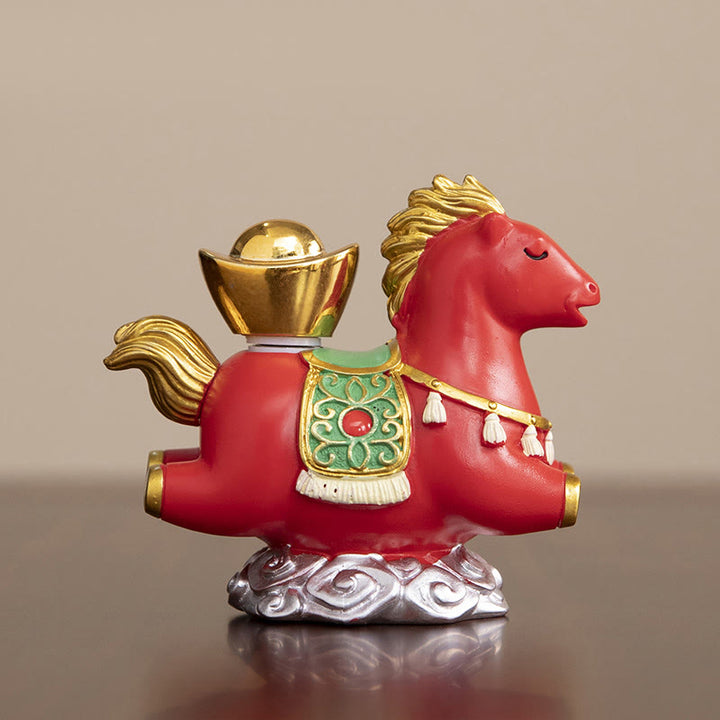 Buddha Stones Chinese Zodiac Year Of The Horse Fu Character Prosperity Home Decoration - image 10