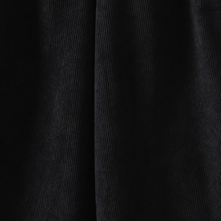 Buddha Stones Fleece-Lined High Waist Women's Wide Leg Corduroy Cotton Pants With Pockets - image 12