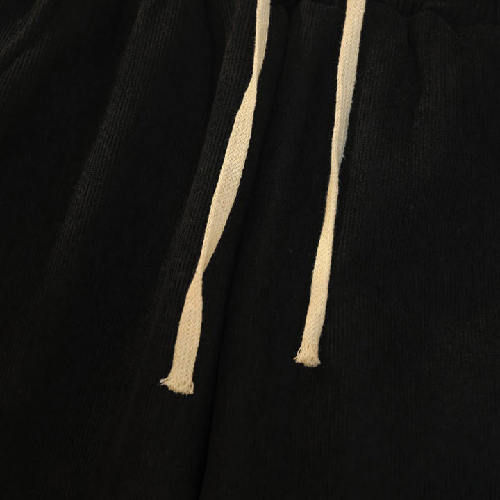 Buddha Stones Women's Patchwork Cotton Corduroy Fleece-Lined Wide Leg Pants With Pockets - image 18