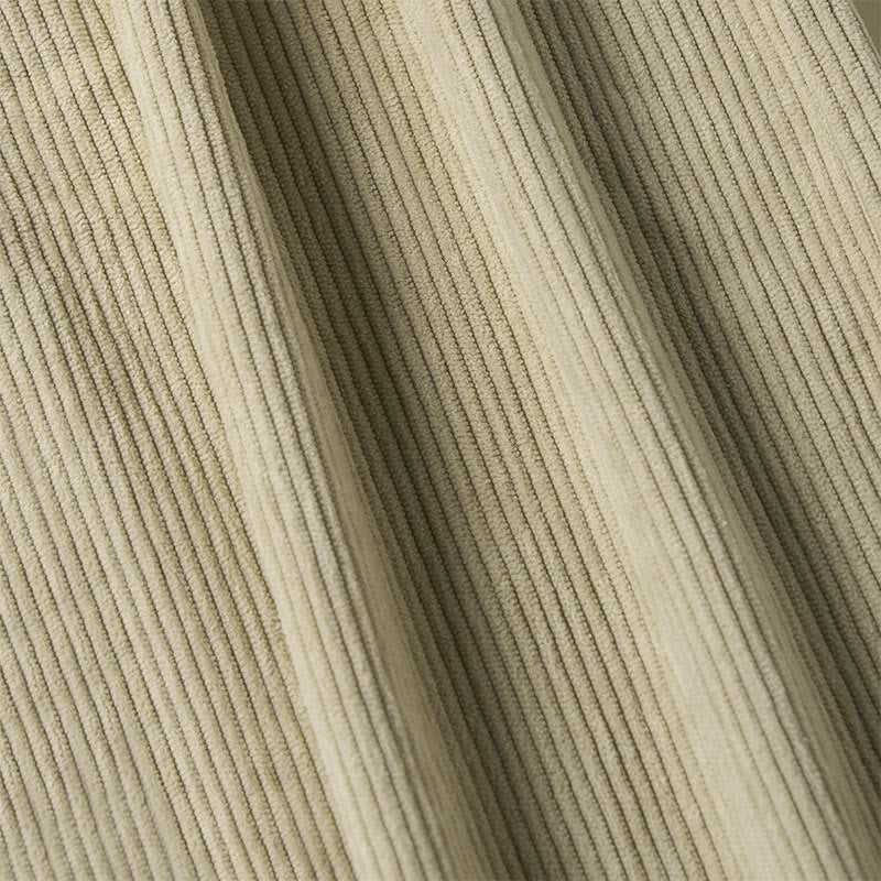 Buddha Stones Plain Corduroy Polyester Women's Buttons Wide Leg Pants With Pockets - image 10