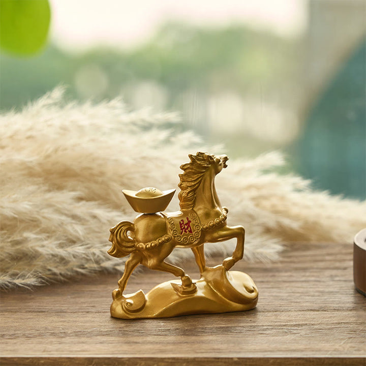 Buddha Stones Chinese Zodiac Year Of The Horse Attract Fortune Prosperity Home Decoration - image 6