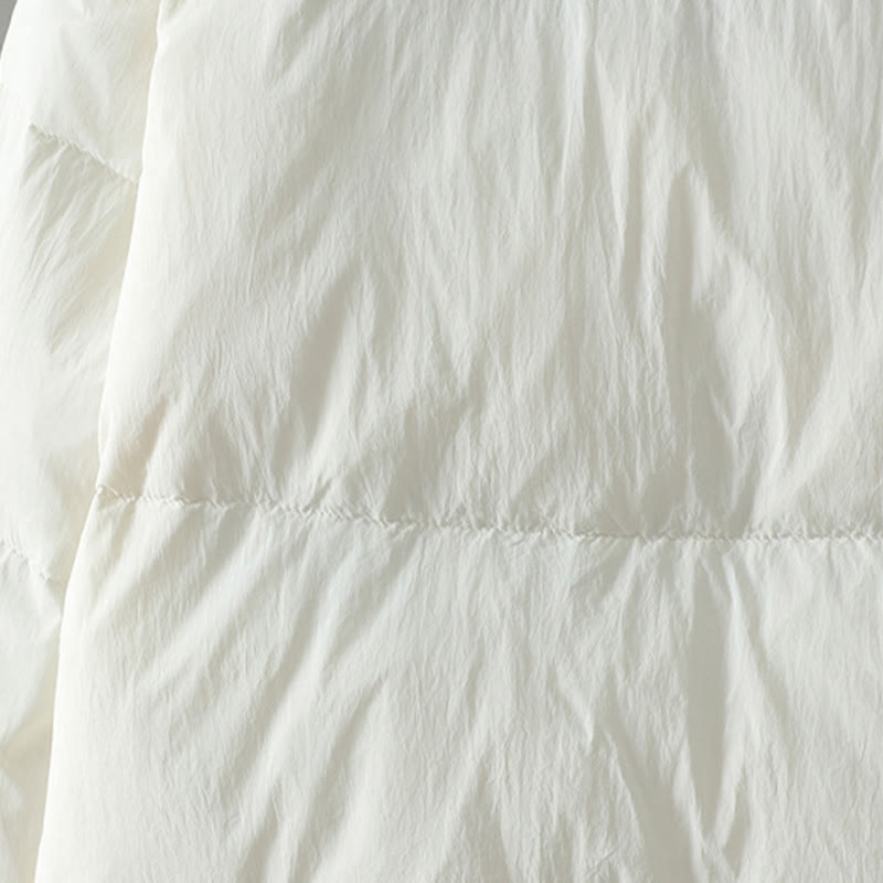 Buddha Stones Peach Blossom Embroidery Frog-Button Long Sleeve Thermal Women's Jacket With Pockets - image 23