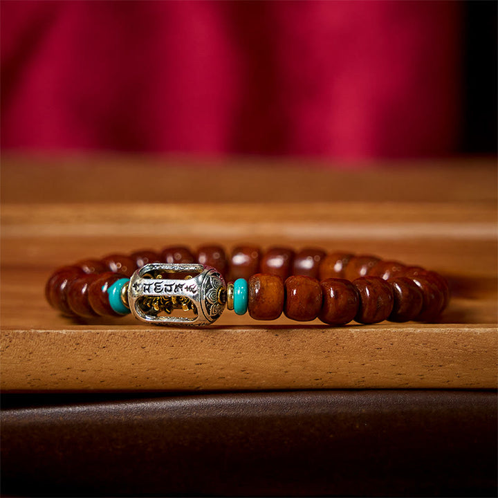 Buddha Stones Bone Beads Vajra Three-eyed Dzi Bead Luck Bracelet - image 15