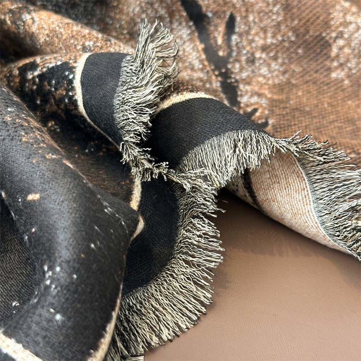 Buddha Stones Winter Magnolia Butterfly Pattern Soft Scarf Shawl - image 12