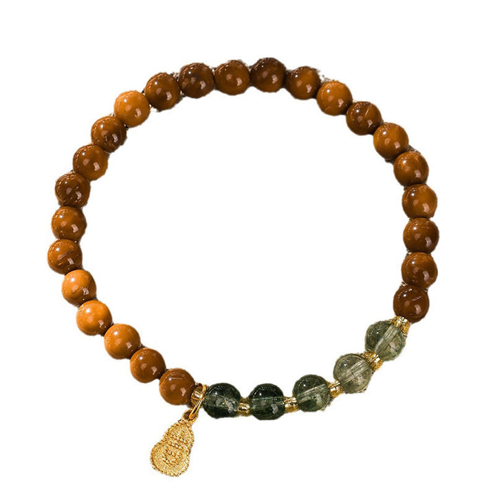 Buddha Stones Kuka Seed Green Phantom Ward Off Evil Spirits Bracelet - image 3