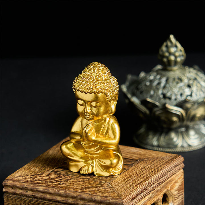 Buddha Stones Tathagata Buddha Statue Refrigerator Fridge Magnet Home Decoration - A2 Style 4.1*7*3cm(With Back Magnetic) - image 6