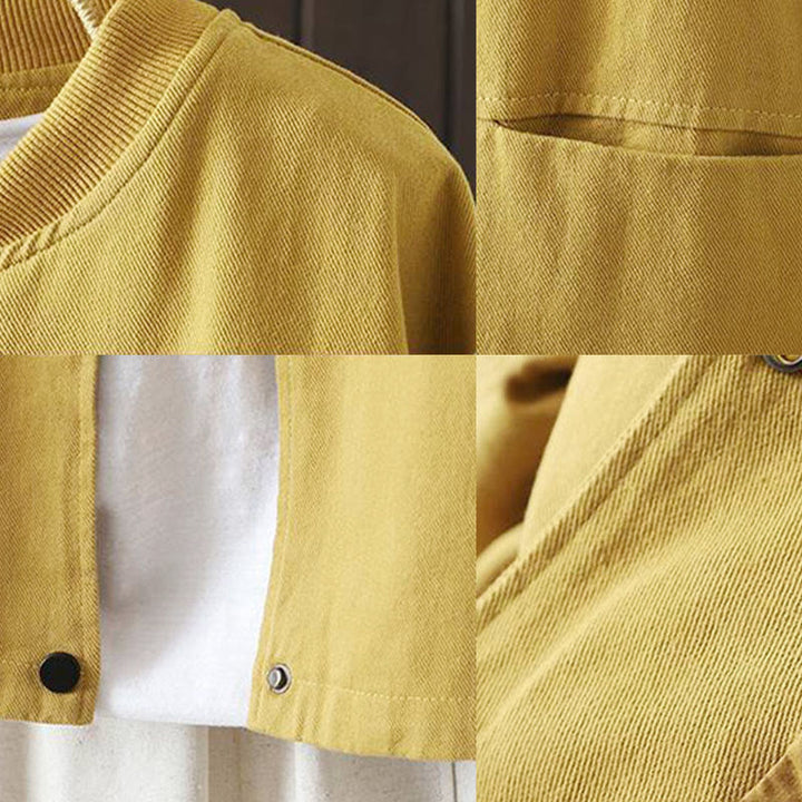Buddha Stones Fall Button Down Women's Long Sleeve Outerwear Jacket With Pockets - image 18