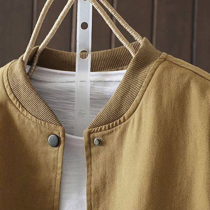 Buddha Stones Fall Button Down Women's Long Sleeve Outerwear Jacket With Pockets - image 20