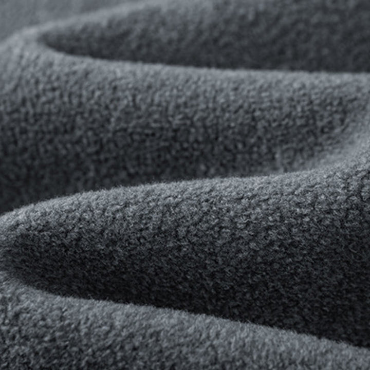 Buddha Stones Fall Winter Zipper Design Fleece Lined Long Sleeve Cotton Men's Hoodie - image 8