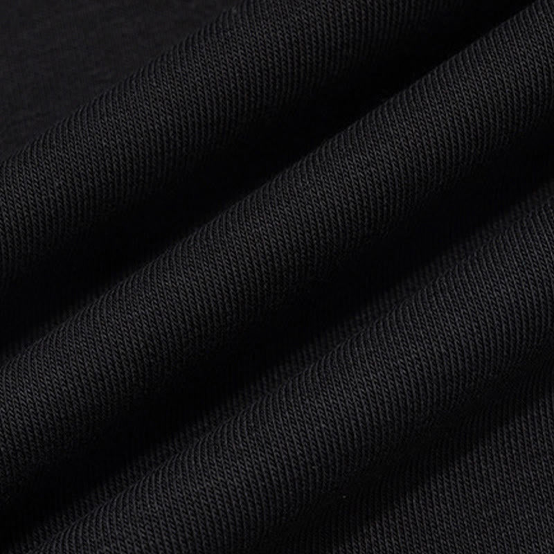 Buddha Stones Fall Polo Collar Button Men's Sweatshirt Cotton Pullover - image 11