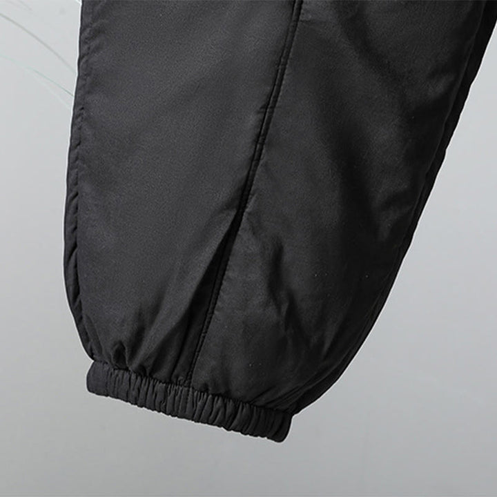 Buddha Stones Winter Elastic Waist Cotton Thermal Women's Cropped 7-8 Length Harem Pants With Pockets - image 23