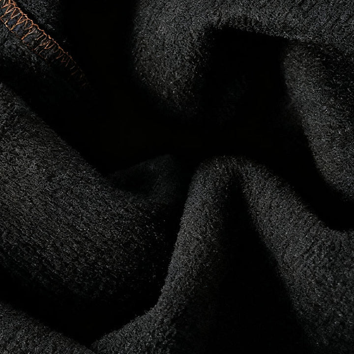 Buddha Stones Plain Elastic Waist Patchwork Plaid Women's Ankle-Length Wide Leg Corduroy Pants - image 17