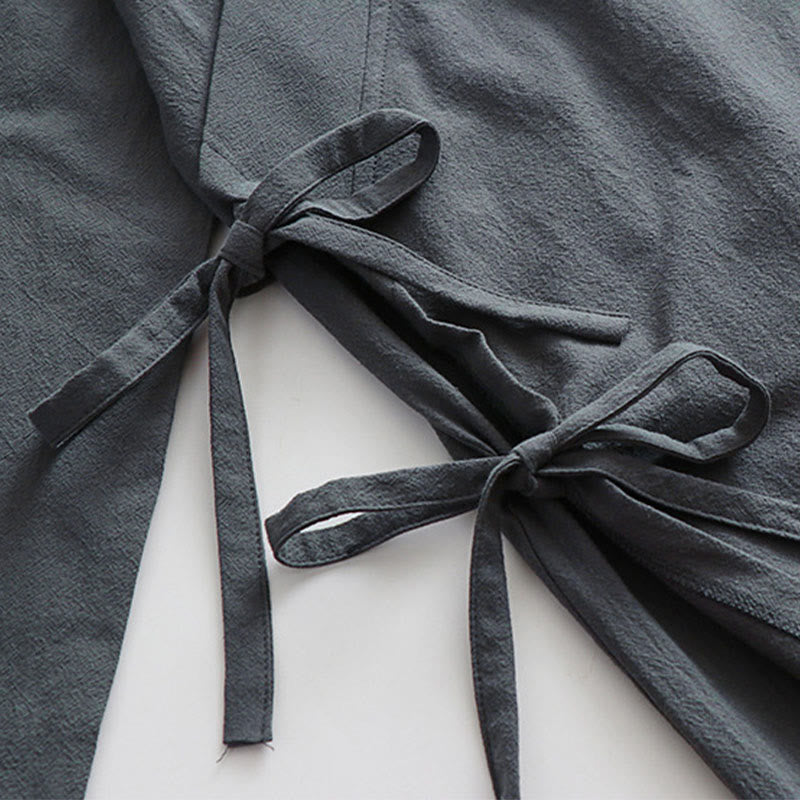 Buddha Stones Wudang Traditional Tai Chi Martial Arts Ceremony Long Sleeve Men's Taoist Long Robe - image 10